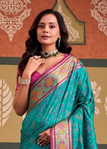 SANGAM PATOLA - Catalog # 65384 (Set of 8 Sarees)