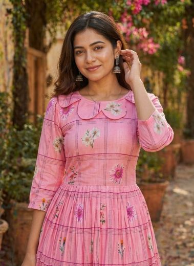 SERIES 1258 - Catalog # 65393 (Set of 3 Readymade Women's Kurtis / Tops)