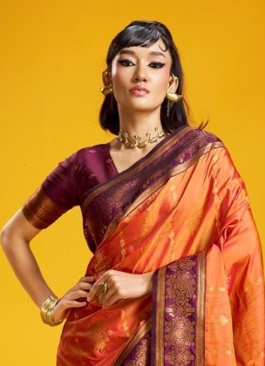 KILKAARI IKKAT - Catalog # 65405 (Set of 6 Sarees)