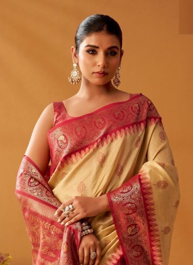 NOVA TUSSAR - Catalog # 65408 (Set of 6 Sarees)