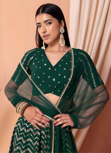 VOLUME 33 - Catalog # 65409 (Set of 5 Semi-Stitched Lehengas)