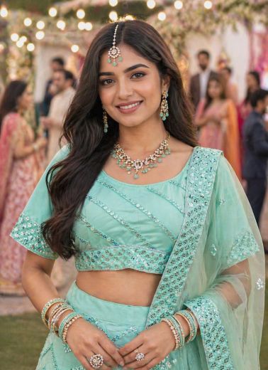 NIRALI - Catalog # 65410 (Set of 2 Readymade Lehengas)