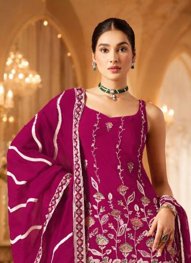 SERIES 1315 - Catalog # 65414 (Set of 7 Semi-Stitched / Un-Stitched Suits)