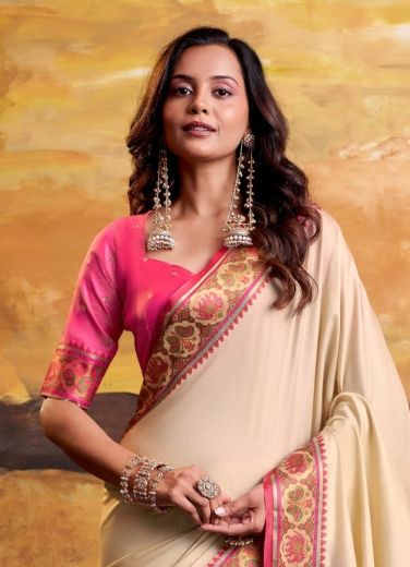 VRINDAVAN SILK 2 - Catalog # 65434 (Set of 6 Sarees)