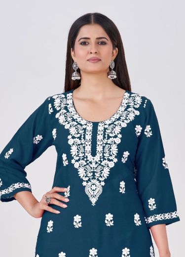 ELIZABETH 9 - Catalog # 65440 (Set of 4 Readymade Salwar Suits)