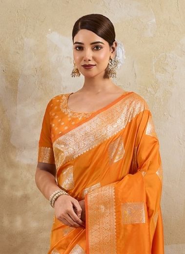 RAJWADA SILK 3 - Catalog # 65446 (Set of 6 Sarees)