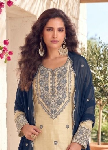 SERIES 4111 - Catalog # 65489 (Set of 3 Semi-Stitched / Un-Stitched Suits)