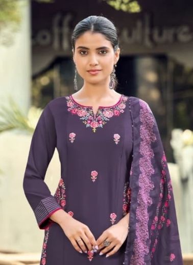 AASTHA 2 - Catalog # 65492 (Set of 4 Readymade Salwar Suits)