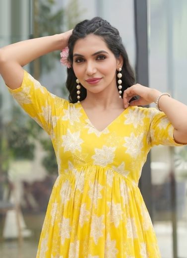 SAMPADA - Catalog # 65537 (Set of 4 Readymade Women's Kurtis / Tops)