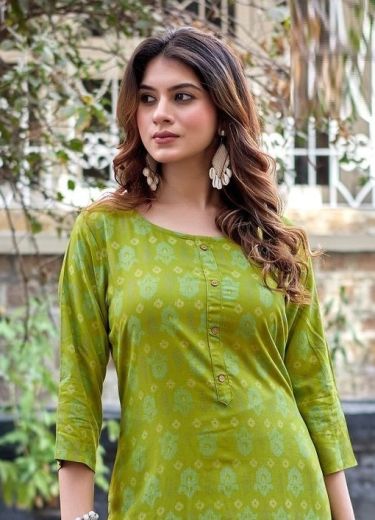 AKSHARA 33 - Catalog # 65550 (Set of 6 Readymade Women's Kurtis / Tops)