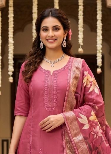 ROOHAA 15 - Catalog # 65566 (Set of 3 Readymade Salwar Suits)
