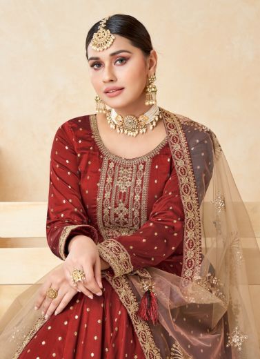 AANAYA 152 - Catalog # 65580 (Set of 4 Readymade Salwar Suits)