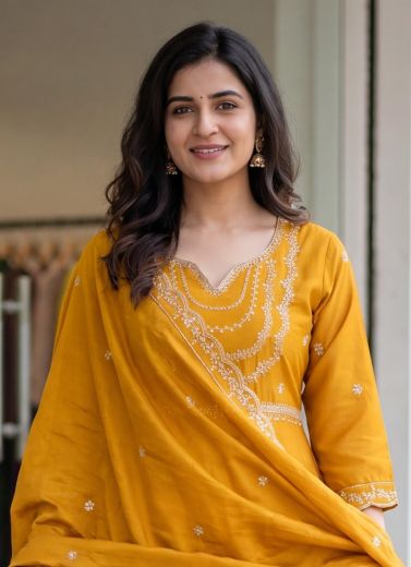 KRITI - Catalog # 65631 (Set of 6 Readymade Salwar Suits)