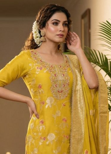 RIMZIM 22 - Catalog # 65633 (Set of 5 Readymade Salwar Suits)