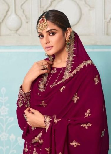 SIMRAN - Catalog # 65639 (Set of 6 Readymade Salwar Suits)
