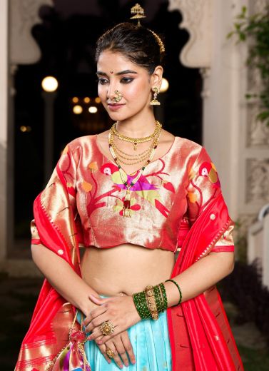 SERIES 2006 - Catalog # 65648 (Set of 4 Semi-Stitched Lehengas)