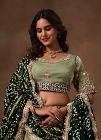 VIRASAT - Catalog # 65664 (Set of 11 Readymade Lehengas)