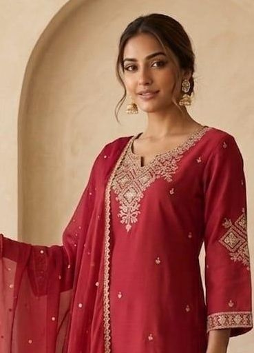 SERIES 9 - Catalog # 65699 (Set of 2 Readymade Salwar Suits)
