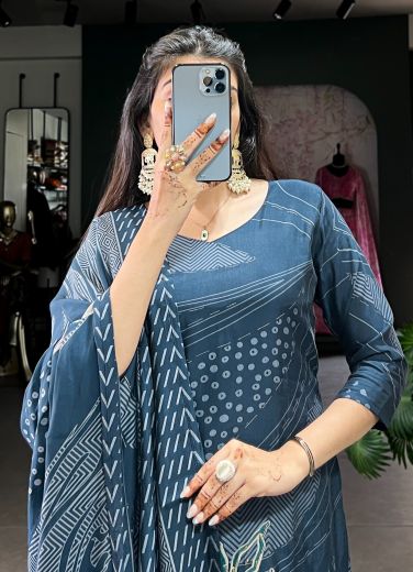 SERIES 3301 - Catalog # 65671 (Set of 3 Readymade Salwar Suits)
