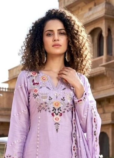 SERIES 4108 - Catalog # 65690 (Set of 4 Readymade Salwar Suits)