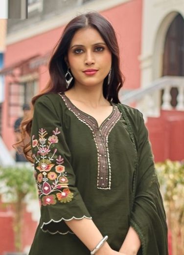 AMIRA - Catalog # 65703 (Set of 4 Readymade Salwar Suits)