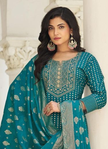 MISS INDIA 5 - Catalog # 65745 (Set of 6 Readymade Salwar Suits)