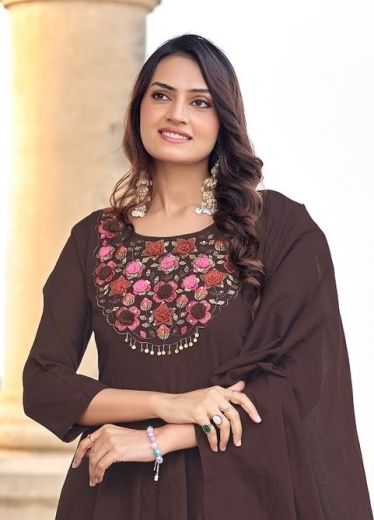NAZIRA - Catalog # 65760 (Set of 4 Readymade Salwar Suits)
