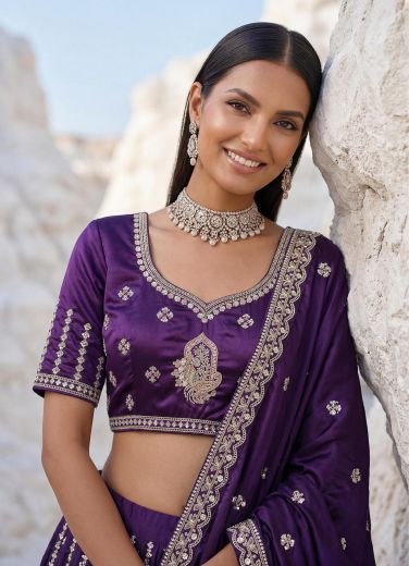 SERIES 3023 - Catalog # 65774 (Set of 6 Semi-Stitched Lehengas)