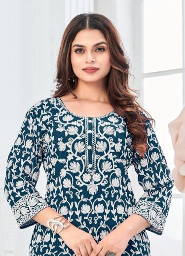 YASHIKA - Catalog # 65805 (Set of 4 SIZE-SETS [Readymade Women's Kurtis / Tops])