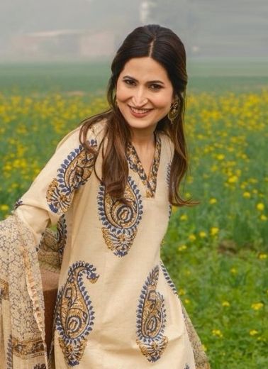 COTTON PRINTS - Catalog # 65808 (Set of 5 SIZE-SETS [Readymade Salwar Suits])