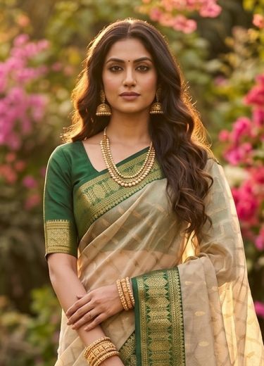 MADHAVI COTTON - Catalog # 65809 (Set of 6 Sarees)