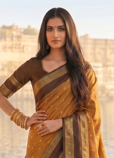 KASHI SILK - Catalog # 65819 (Set of 6 Sarees)