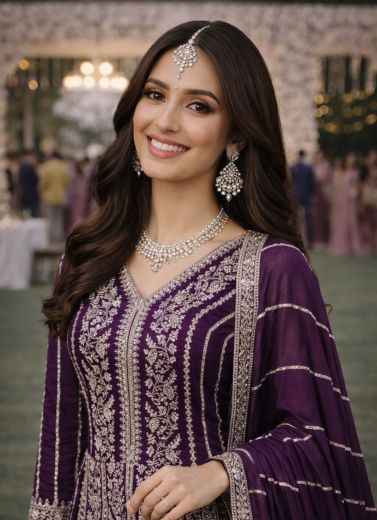 MAAHI - Catalog # 65842 (Set of 2 Readymade Gowns)