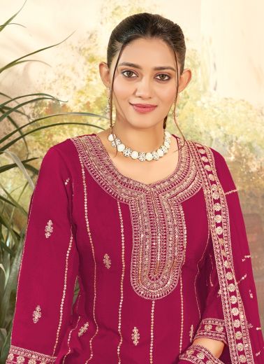 FARAAH - Catalog # 65873 (Set of 8 Readymade Salwar Suits)