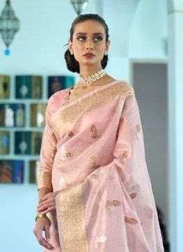 KIASSA TISSUE - Catalog # 65887 (Set of 5 Sarees)