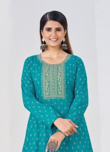 WANIYA - Catalog # 65888 (Set of 6 Readymade Women's Kurtis / Tops)