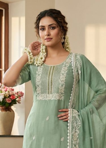 RIM ZIM 20 - Catalog # 65889 (Set of 4 Readymade Salwar Suits)