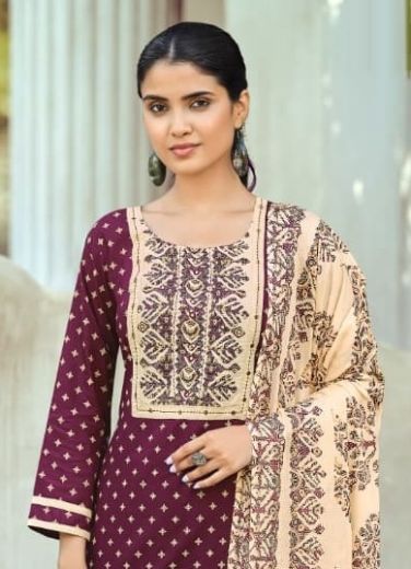 RANGOLI - Catalog # 65909 (Set of 6 Readymade Salwar Suits)