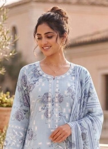 SHREYA FARSHI - Catalog # 65919 (Set of 4 SIZE-SETS [Readymade Salwar Suits])