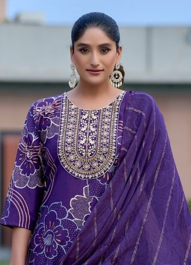 KAVYA 1 - Catalog # 65930 (Set of 8 Readymade Salwar Suits)
