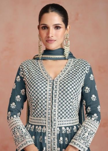 ORCHID - Catalog # 65989 (Set of 5 Readymade Salwar Suits)