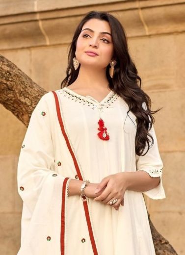 SAIRAA - Catalog # 65992 (Set of 6 Readymade Salwar Suits)