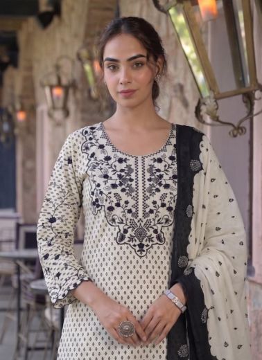 LEMIKA FARSHI - Catalog # 66041 (Set of 4 SIZE-SETS [Readymade Salwar Suits])