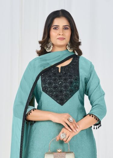 AVANTIKA - Catalog # 66042 (Set of 4 Readymade Salwar Suits)
