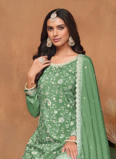 SERIES 10341 - Catalog # 66049 (Set of 4 Readymade Salwar Suits)