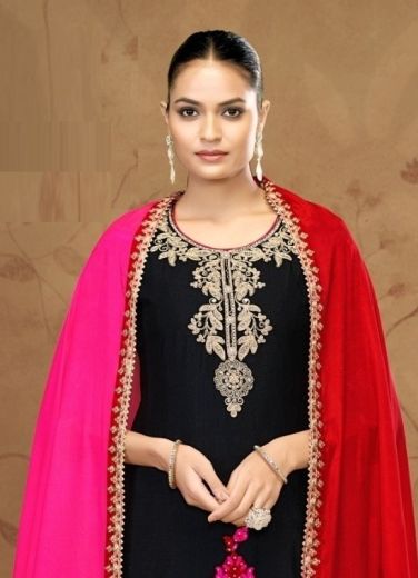HAZARI PHOOL - Catalog # 66057 (Set of 2 Readymade Salwar Suits)
