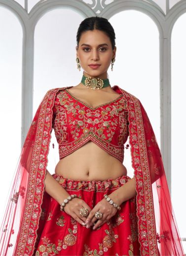 SERIES 2116 - Catalog # 66060 (Set of 2 Semi-Stitched Lehengas)