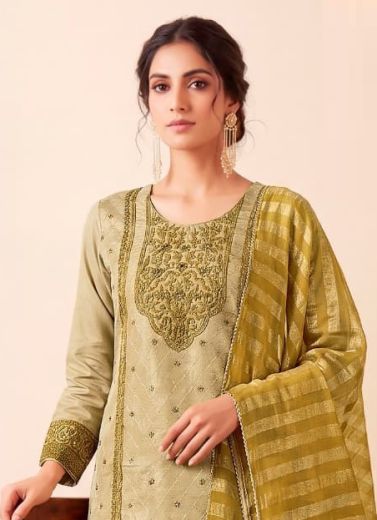 CRISPY - Catalog # 66076 (Set of 4 Readymade Salwar Suits)