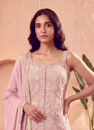 PARTY COLLECTION - Catalog # 66087 (Set of 3 Readymade Salwar Suits)