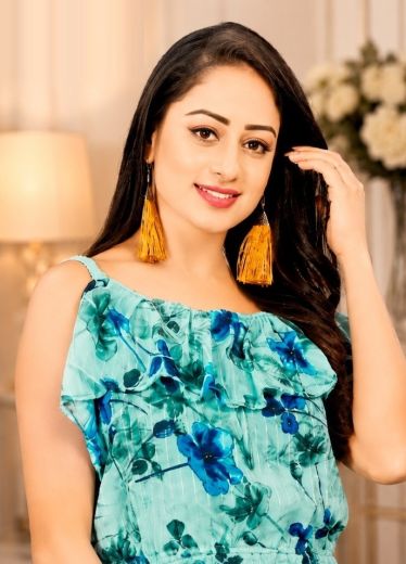 KIRTI 1 - Catalog # 66099 (Set of 3 Readymade Women's Kurtis / Tops)